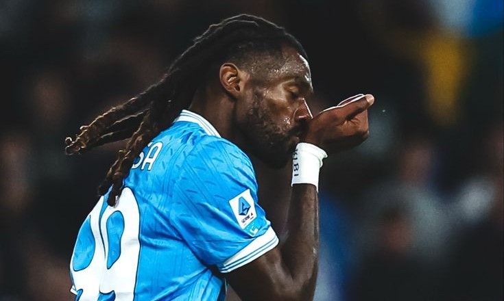 Calciatori in azione del Napoli